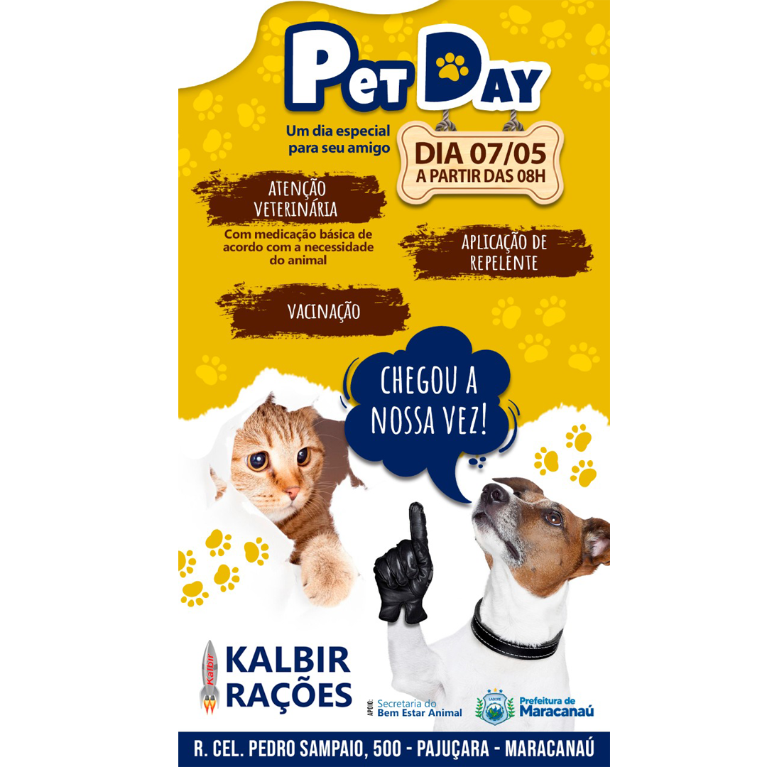 You are currently viewing Secretaria de Bem-Estar Animal realiza mais uma edição do “Pet Day”