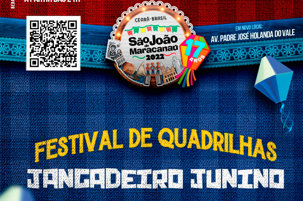 Você está visualizando atualmente Confira a programação do Festival de Quadrilhas Jangadeiro Junino