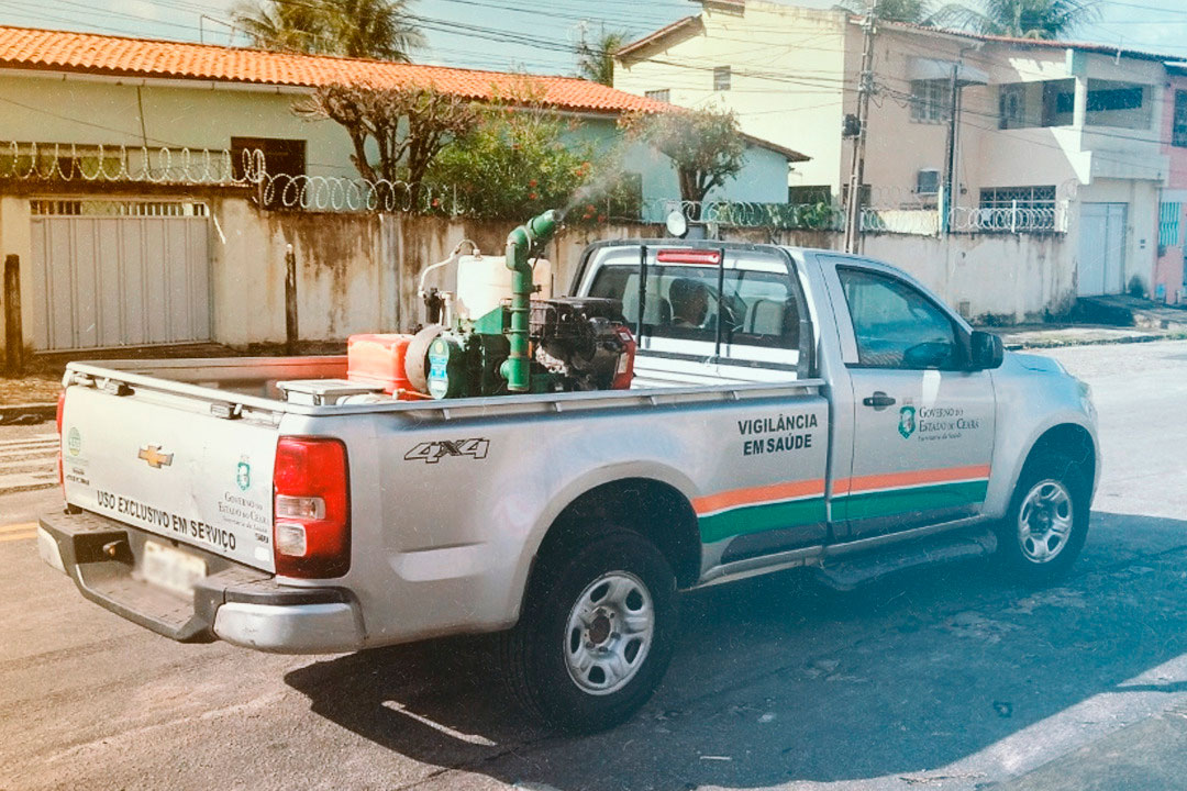 No momento, você está visualizando Saúde inicia operação com carro fumacê nos bairros de Maracanaú
