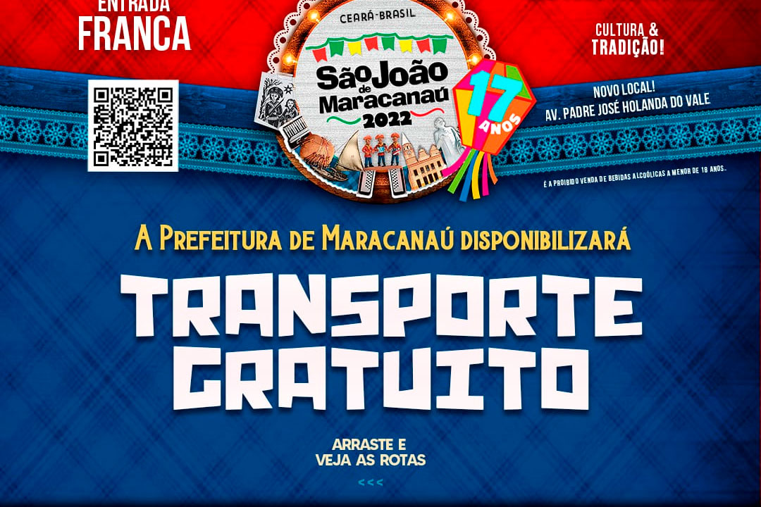 Você está visualizando atualmente Prefeitura de Maracanaú disponibilizará transporte público gratuito para o São João de Maracanaú 2022