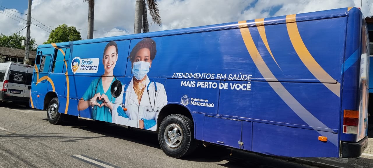 Você está visualizando atualmente Bairro Santa Maria recebe serviços do Ônibus Itinerante da Saúde