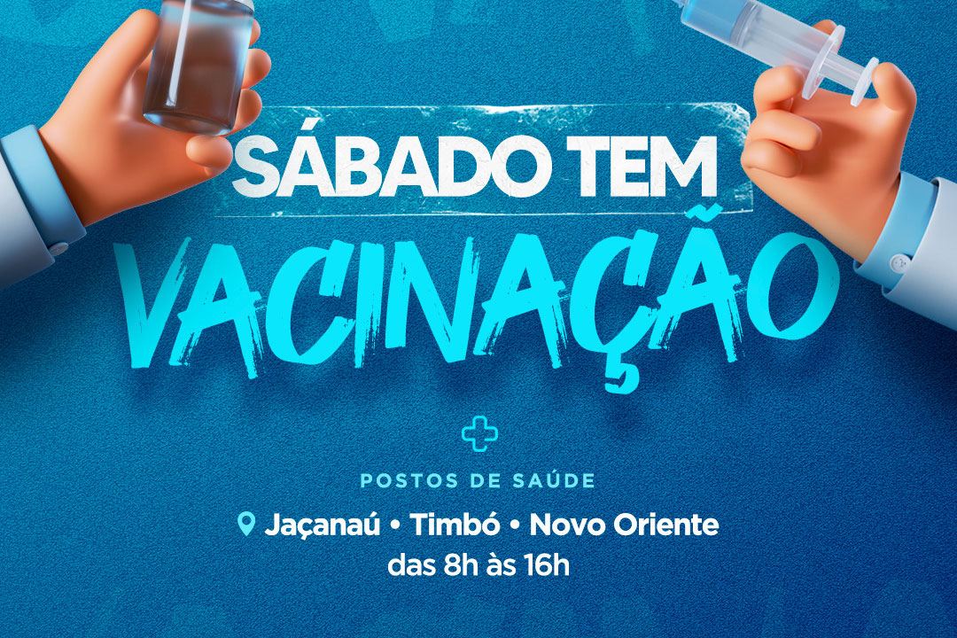 You are currently viewing 3 Postos de Saúde passam a ser pontos exclusivos para vacinação aos sábados