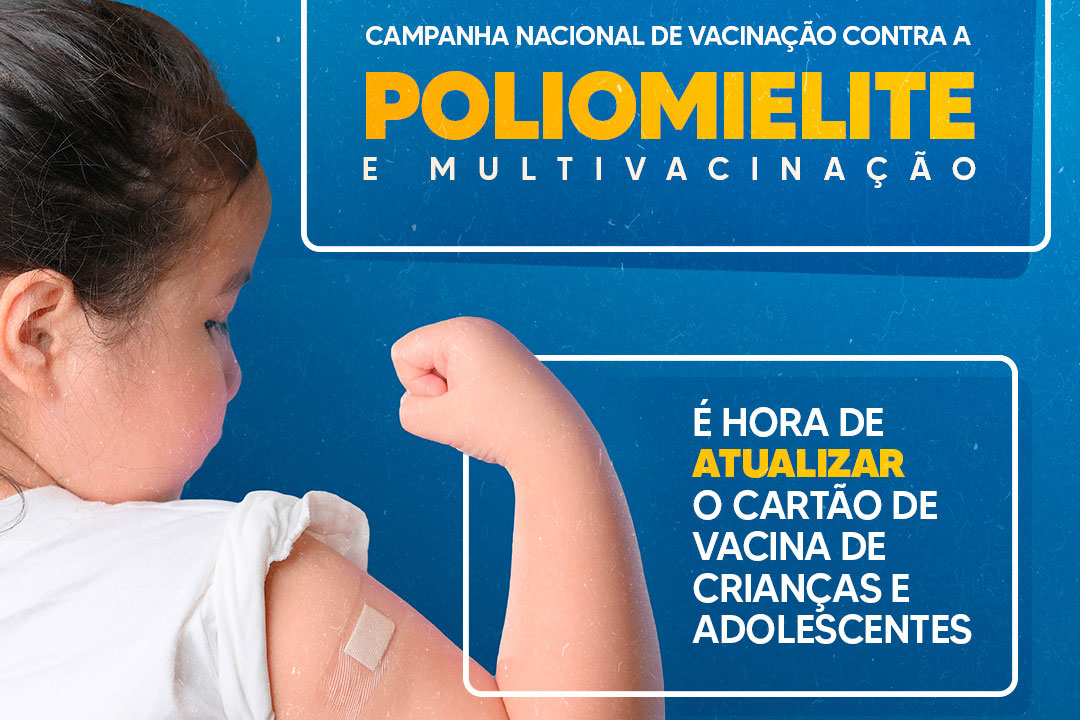 You are currently viewing Saúde reforça sobre a importância da vacinação contra a Poliomielite e Multivacinação