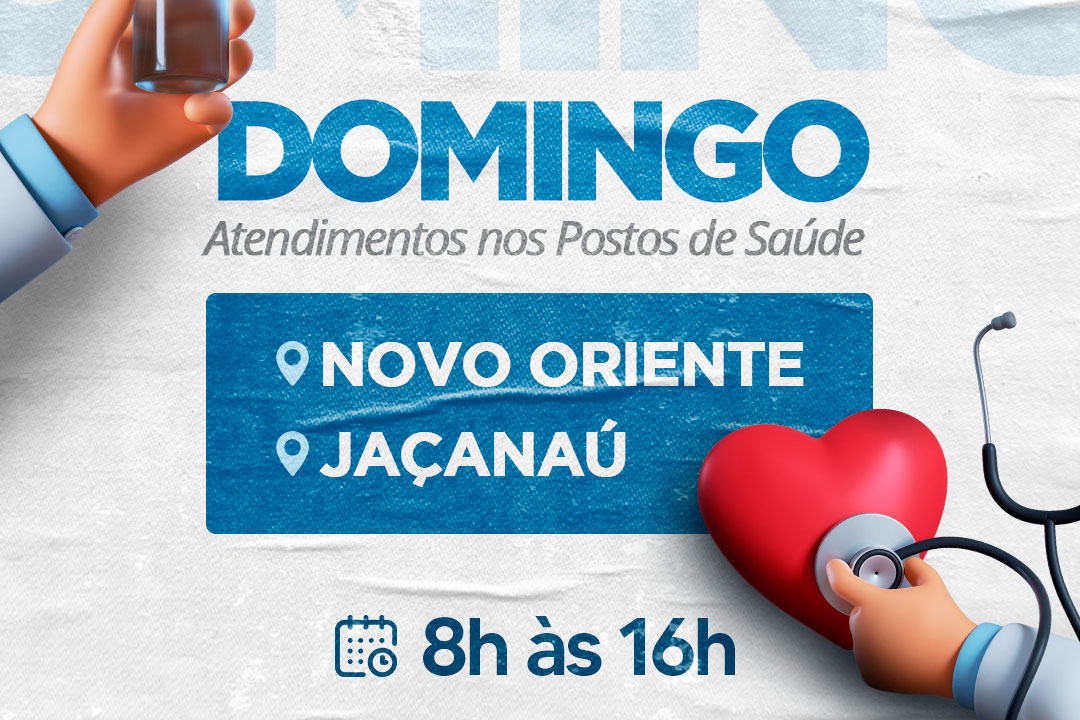 No momento, você está visualizando 2 Postos de Saúde funcionarão neste domingo, 4 de setembro