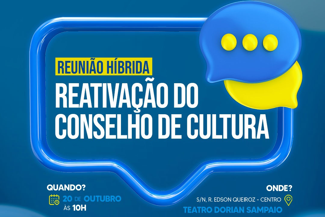 Você está visualizando atualmente Secult realiza reunião para reativação do Conselho de Cultura