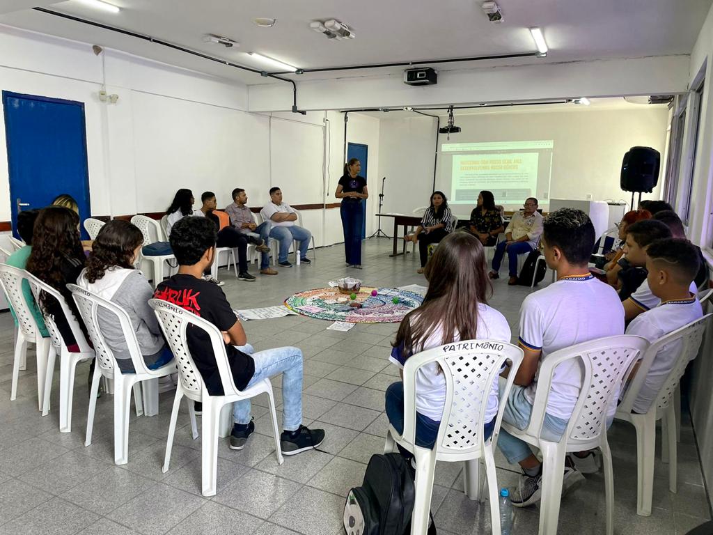 Read more about the article Núcleo de Cidadania dos Adolescentes – NUCA promove roda de conversa sobre participação cidadã