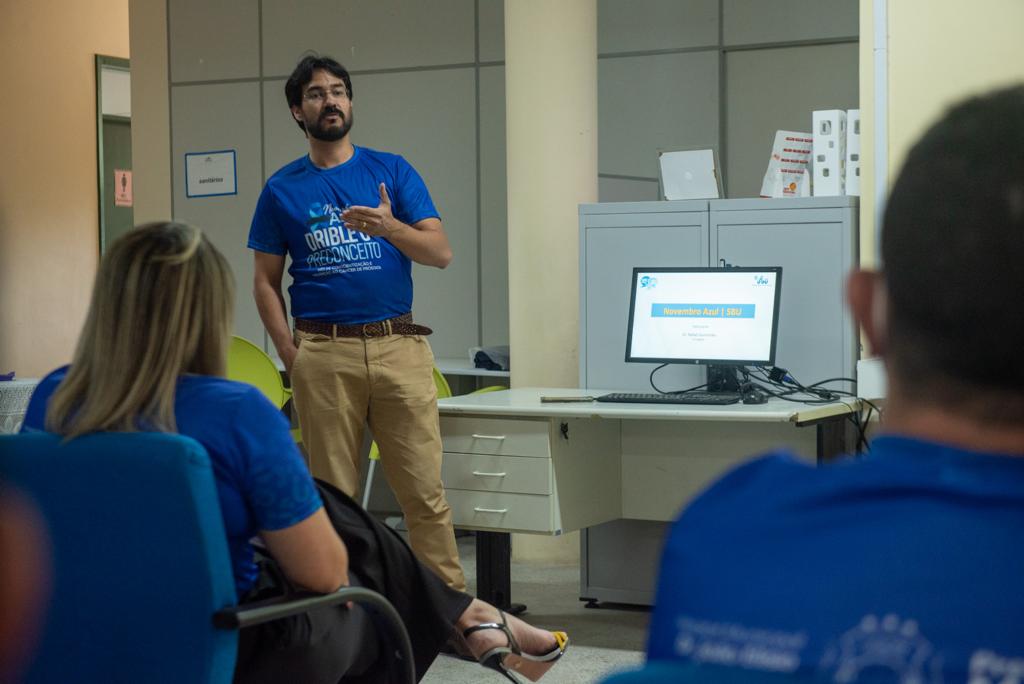 Você está visualizando atualmente Hospital Municipal realiza debate sobre prevenção ao câncer de próstata