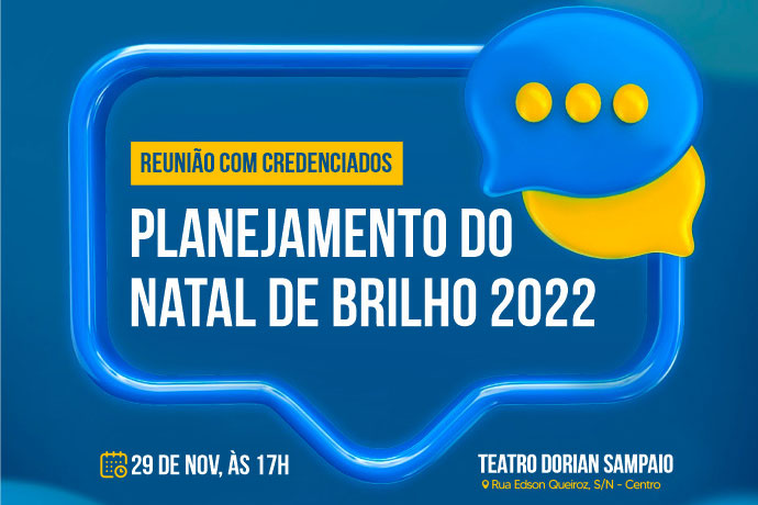 Você está visualizando atualmente Secult realiza reunião de planejamento do Natal de Brilho 2022