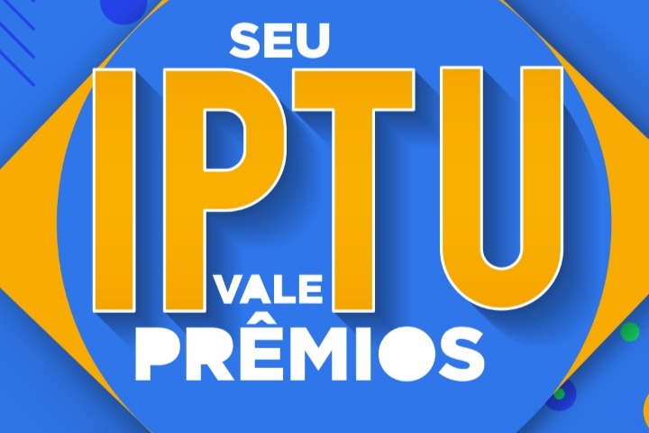 Leia mais sobre o artigo Prefeitura sorteia prêmios para quem estiver em dia com o IPTU e possibilita o pagamento em até 12 vezes no cartão de crédito