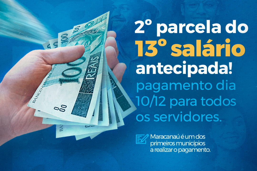 Leia mais sobre o artigo Prefeitura de Maracanaú antecipa segunda parcela do 13º salário para 10 de dezembro