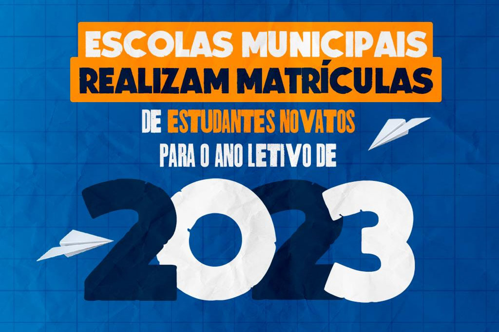 You are currently viewing Escolas Municipais realizam matrículas de estudantes novatos para o ano letivo de 2023