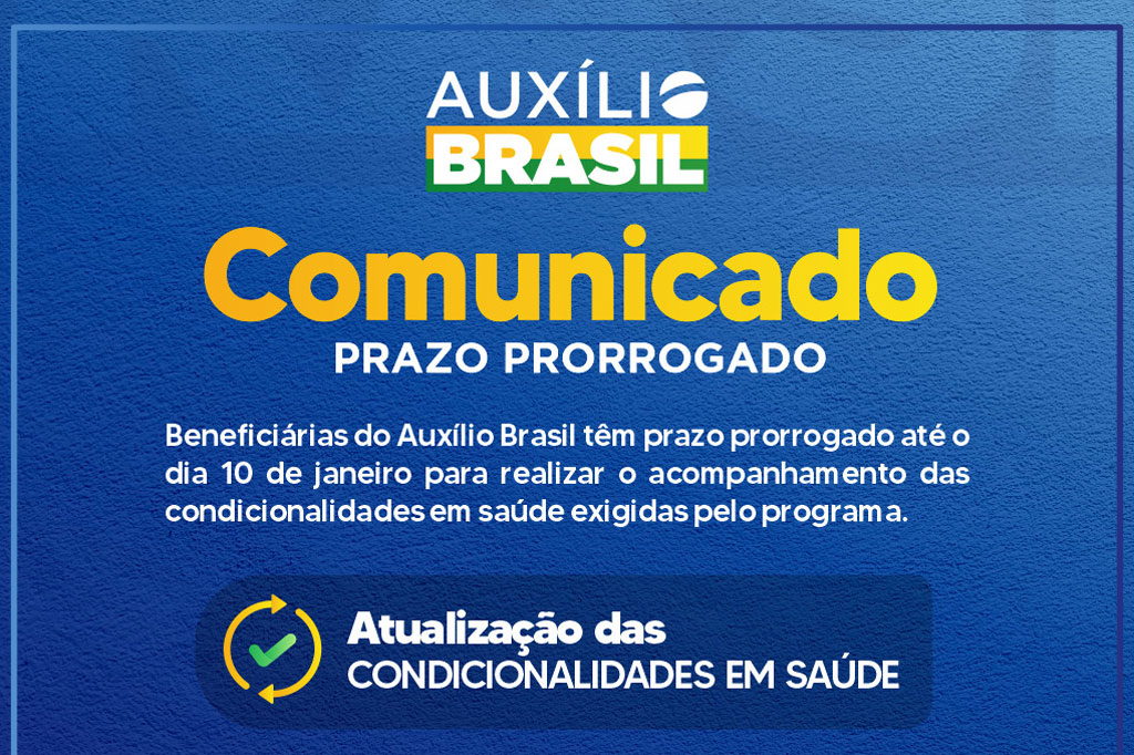 Você está visualizando atualmente Beneficiárias do Auxílio Brasil tem prazo prorrogado para realizar o acompanhamento das condicionalidades em saúde