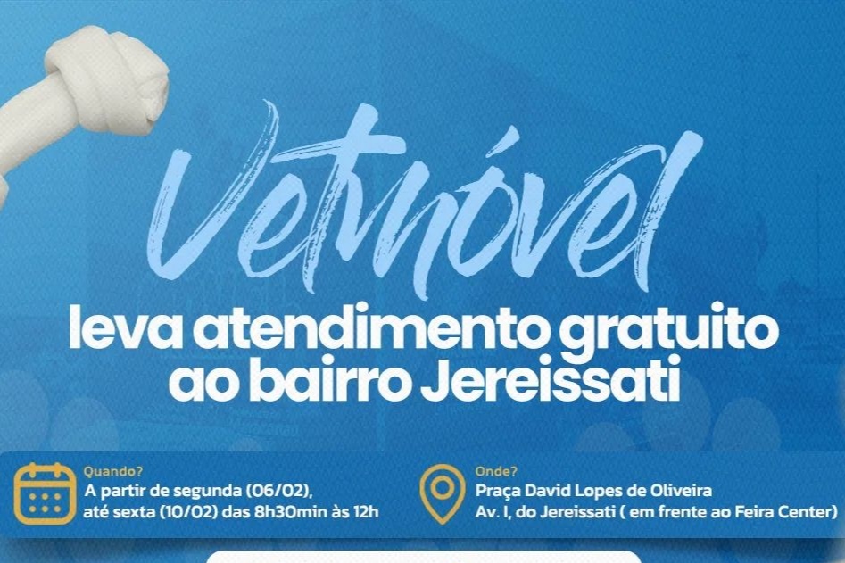 Você está visualizando atualmente VetMóvel leva atendimento gratuito ao bairro Jereissati