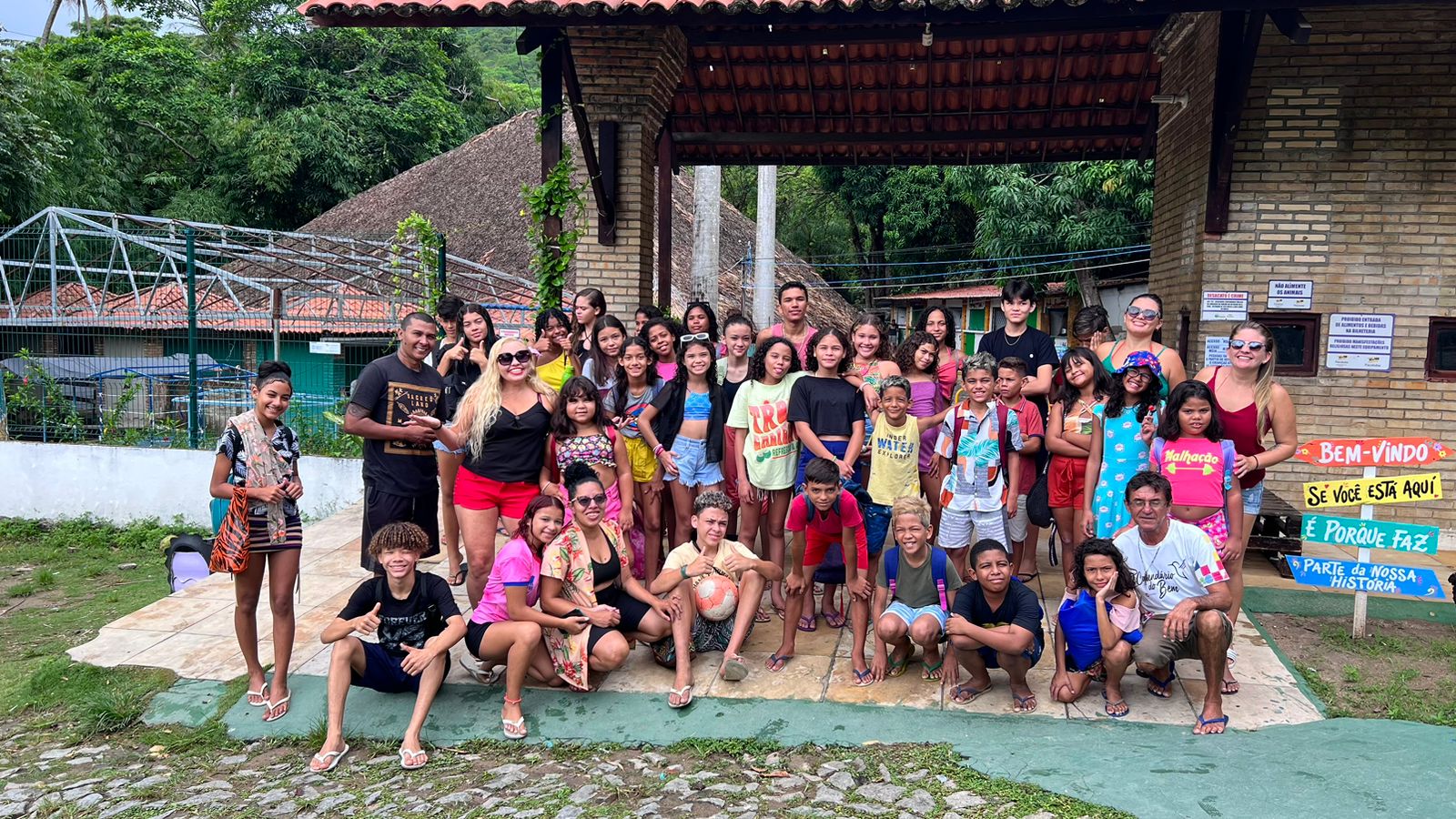 You are currently viewing Colônia de férias garantiu diversão para crianças e adolescentes do Serviço de Convivência Social