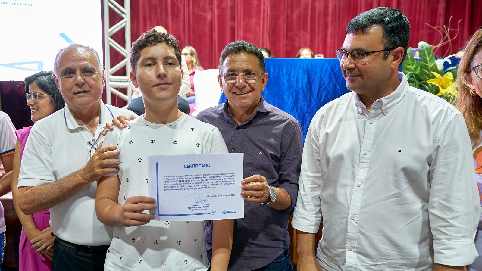 No momento, você está visualizando Prefeitura realiza lançamento dos Polos Olímpicos de Preparação Intensiva de Matemática – POPI – Mat e premia estudantes medalhistas