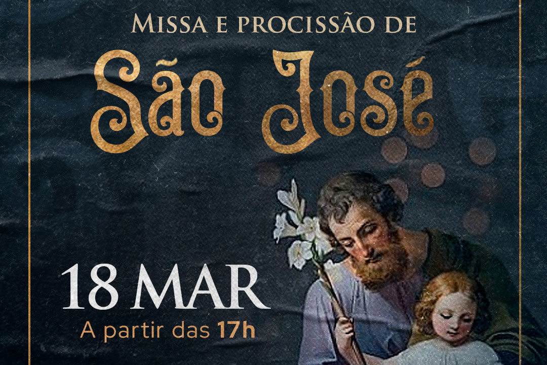 You are currently viewing São José será homenageado com Missa e Procissão