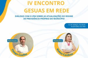 Read more about the article Sasc realiza IV Encontro GESUAS em Rede
