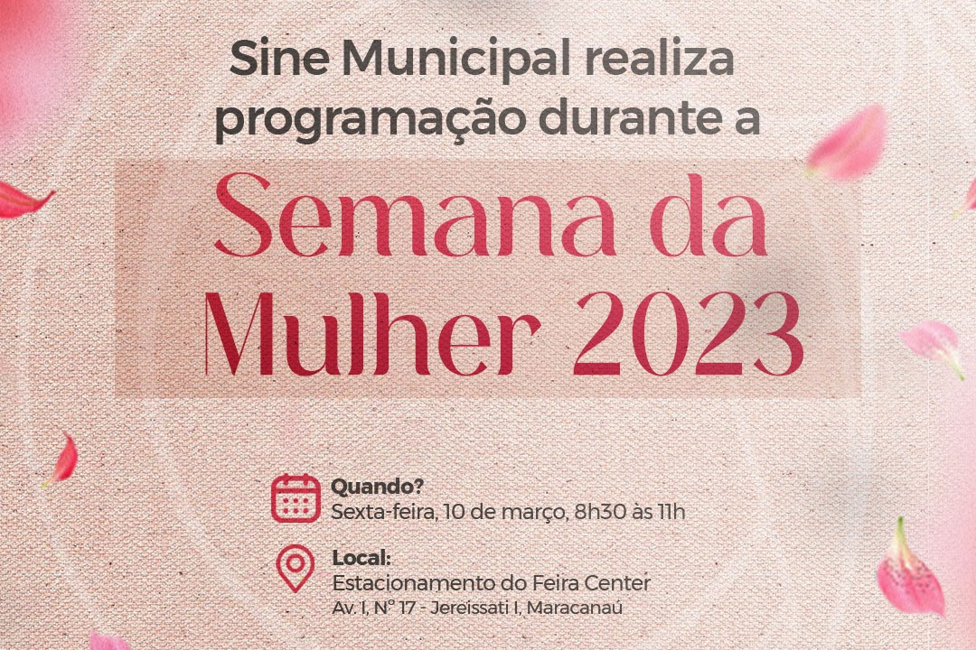 You are currently viewing Sine Municipal realiza programação durante a Semana da Mulher 2023