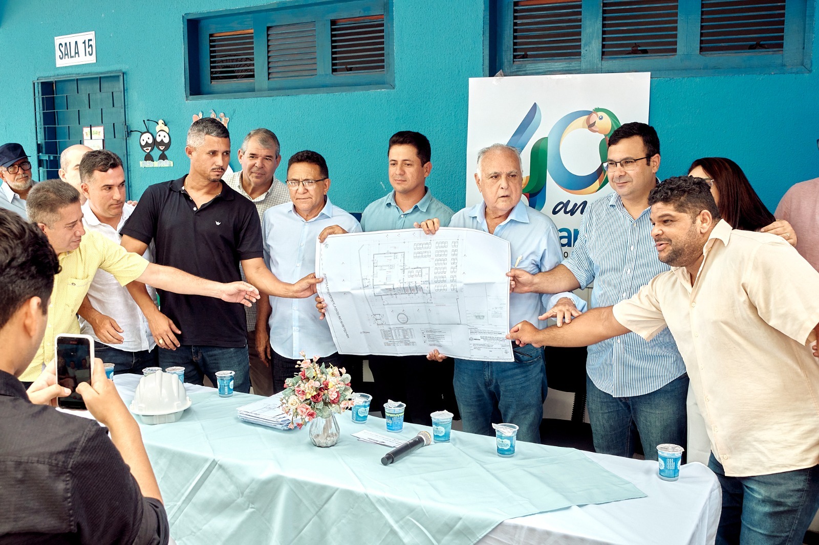 No momento você está vendo Prefeitura autoriza obra de novo refeitório e cozinha na Escola Municipal Norma Célia Pinheiro Crispim