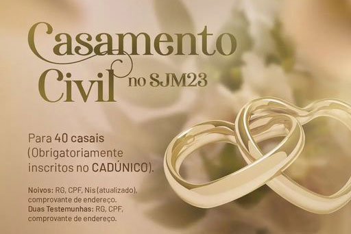 No momento você está vendo Prefeitura abre inscrições para Casamento Coletivo do São João de Maracanaú 2023