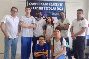 Leia mais sobre o artigo Estudantes da ECIM Drº José de Borba Vasconcelos são medalhistas no Campeonato Cearense de Xadrez Escolar