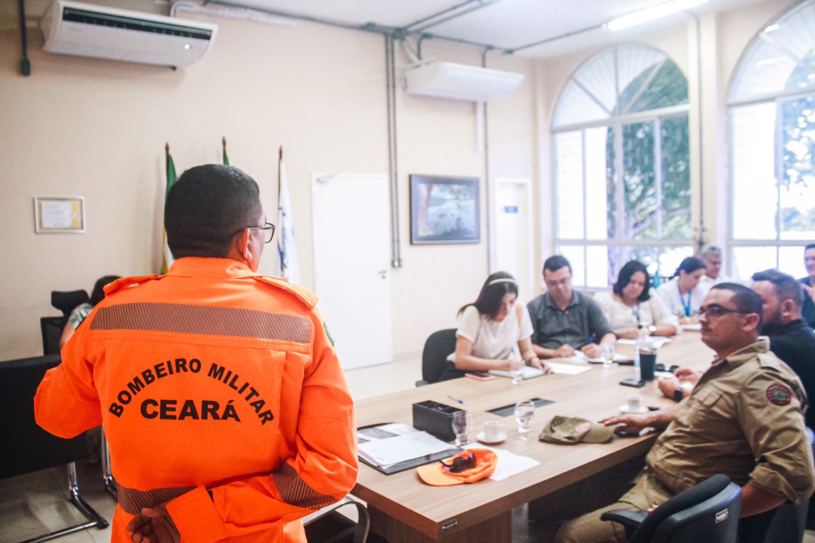No momento, você está visualizando Prefeitura recebe Corpo de Bombeiros para debater sobre medidas de Prevenção de Incêndio