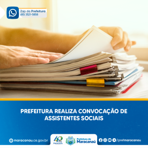 Leia mais sobre o artigo Prefeitura realiza convocação de assistentes sociais