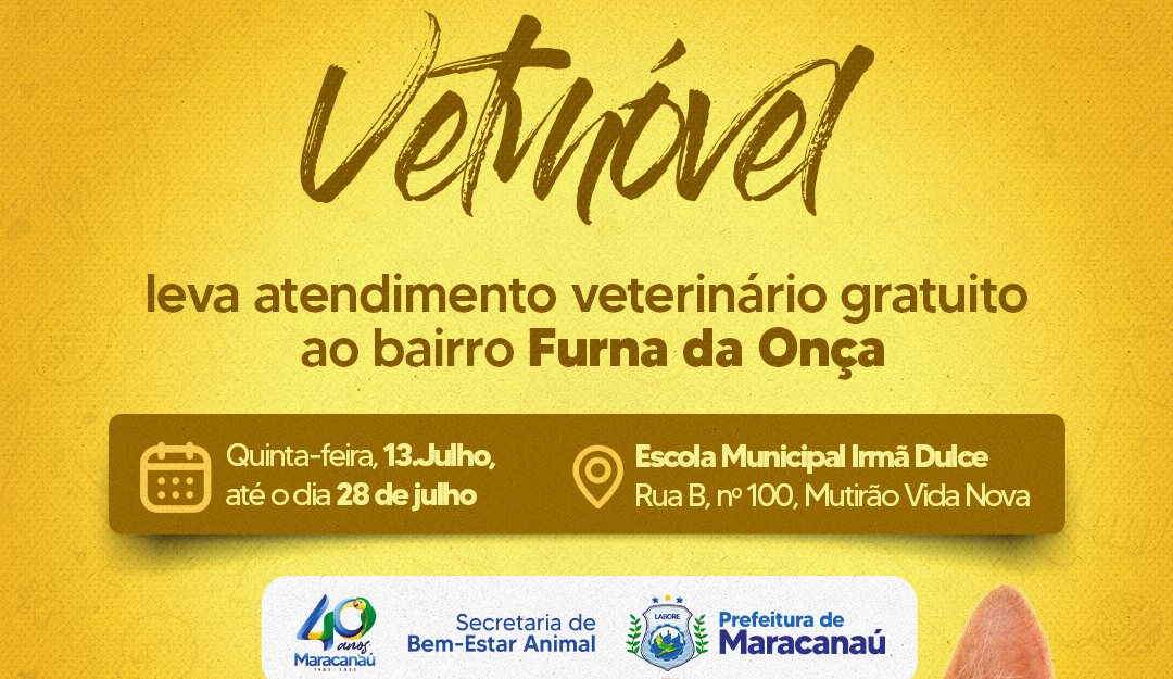 No momento, você está visualizando VetMóvel leva atendimento veterinário gratuito ao bairro Furna da Onça