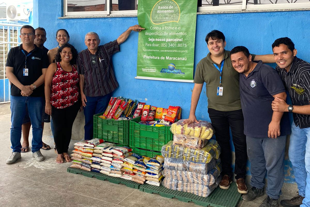 Você está visualizando atualmente Banco de Alimentos recebe doação do Projeto de Bem com a Vida