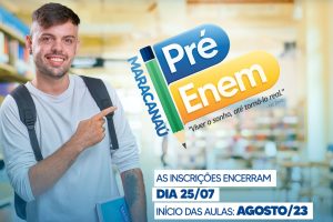 Leia mais sobre o artigo Prorrogadas as inscrições para o Pré-Enem 2023