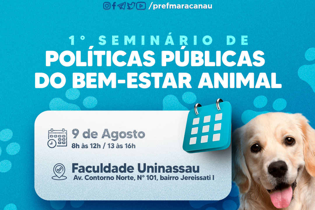 Você está visualizando atualmente Prefeitura realiza I Seminário de “Políticas Públicas de Bem-Estar Animal”