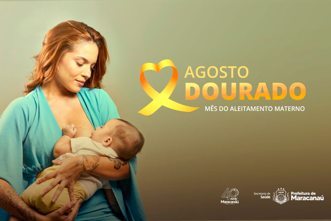 No momento, você está visualizando Agosto Dourado ressalta a importância do aleitamento materno