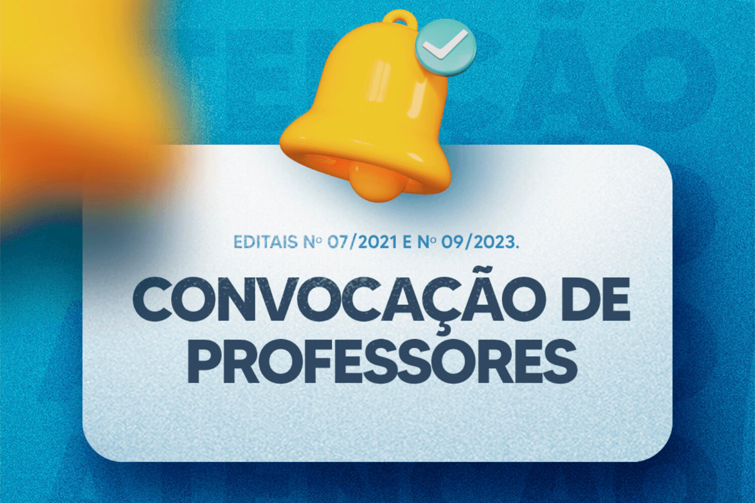 Você está visualizando atualmente Prefeitura realiza convocação de professores