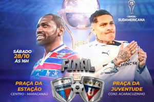 Leia mais sobre o artigo Prefeitura transmitirá em telões de LED a final da Copa Sul-Americana entre Fortaleza e LDU