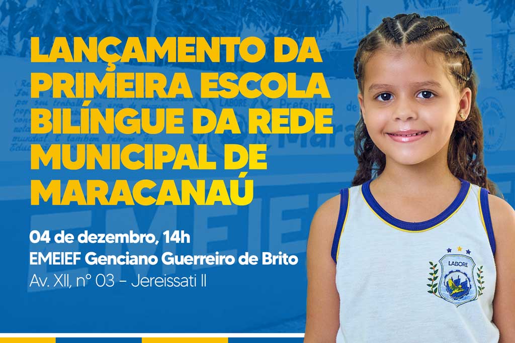 Você está visualizando atualmente Prefeitura de Maracanaú instituirá 1ª Escola de Educação Bilíngue da rede municipal