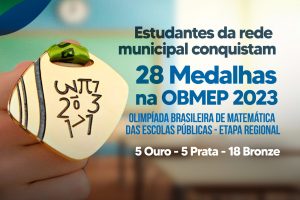 Leia mais sobre o artigo Estudantes conquistam 28 medalhas na OBMEP 2023