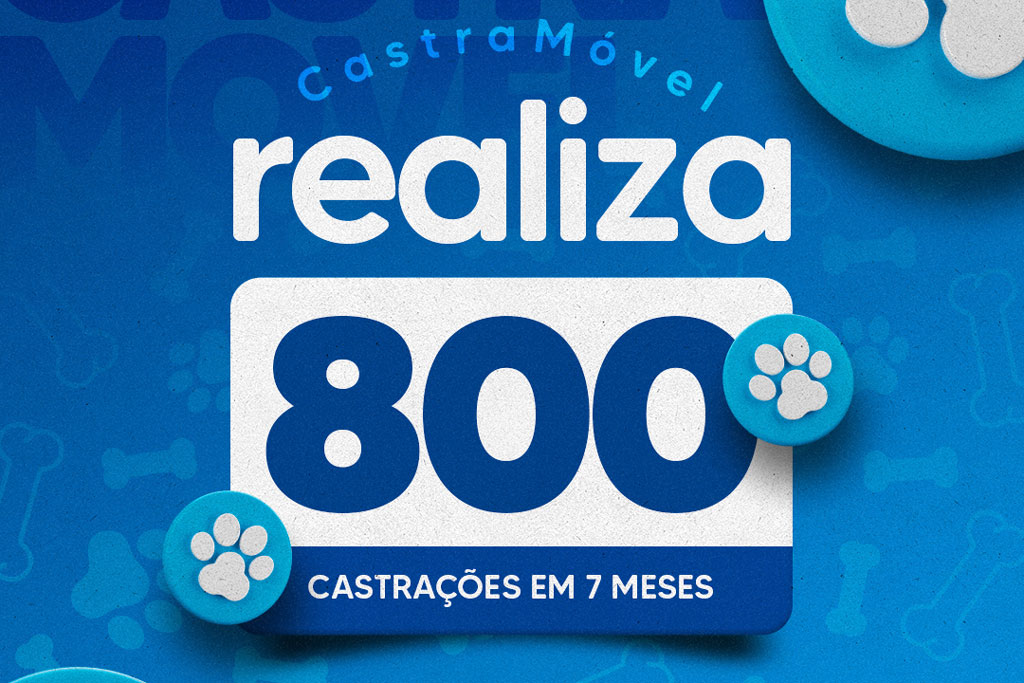 Você está visualizando atualmente “CastraMóvel” completa 7 meses de atendimento com 800 Castrações realizadas
