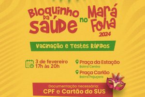 Leia mais sobre o artigo Secretaria de Saúde leva atendimento ao Pré-Carnaval de Maracanaú com serviços de vacinação e testes rápidos