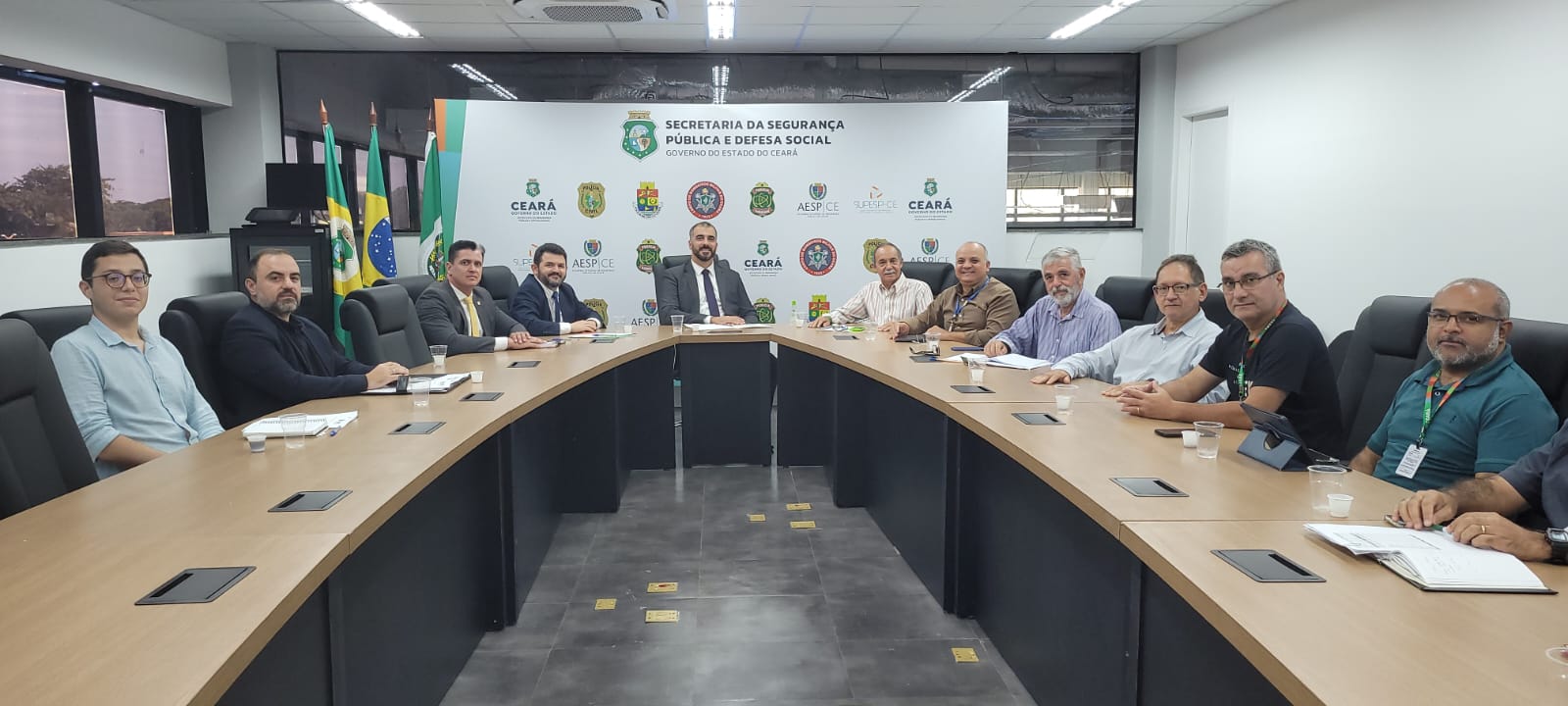 Você está visualizando atualmente Prefeitura debate termo de cooperação técnica com Secretaria de Segurança do Estado