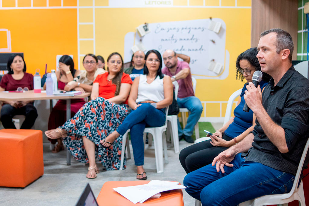 Você está visualizando atualmente Professores das Escolas Municipais participam de Jornada Pedagógica