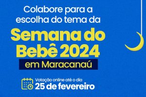 Leia mais sobre o artigo Semana do Bebê: temática para 2024 está aberta para votação popular