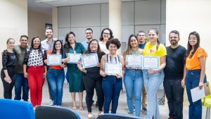 Leia mais sobre o artigo Servidores do Hospital Municipal recebem certificação do Curso Libras na Saúde promovido pelo CLM