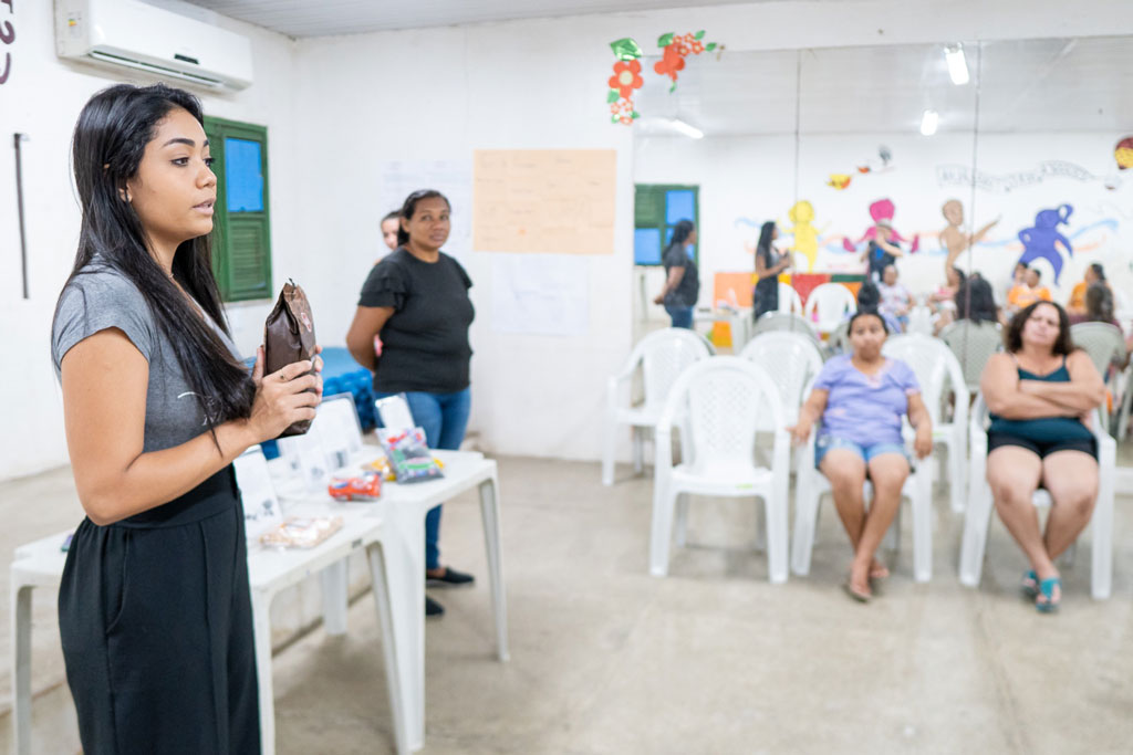 No momento, você está visualizando Sasc promove rodas de conversa sobre saúde da mulher e escolhas alimentares