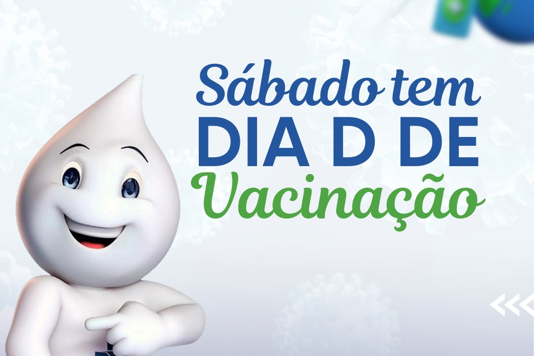 Você está visualizando atualmente Saúde realiza “Dia D de Vacinação” neste sábado, 23/03