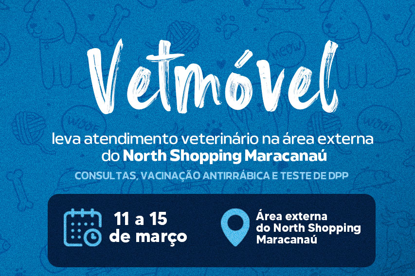 Você está visualizando atualmente VetMóvel leva atendimento veterinário na área externa do North Shopping Maracanaú ‌