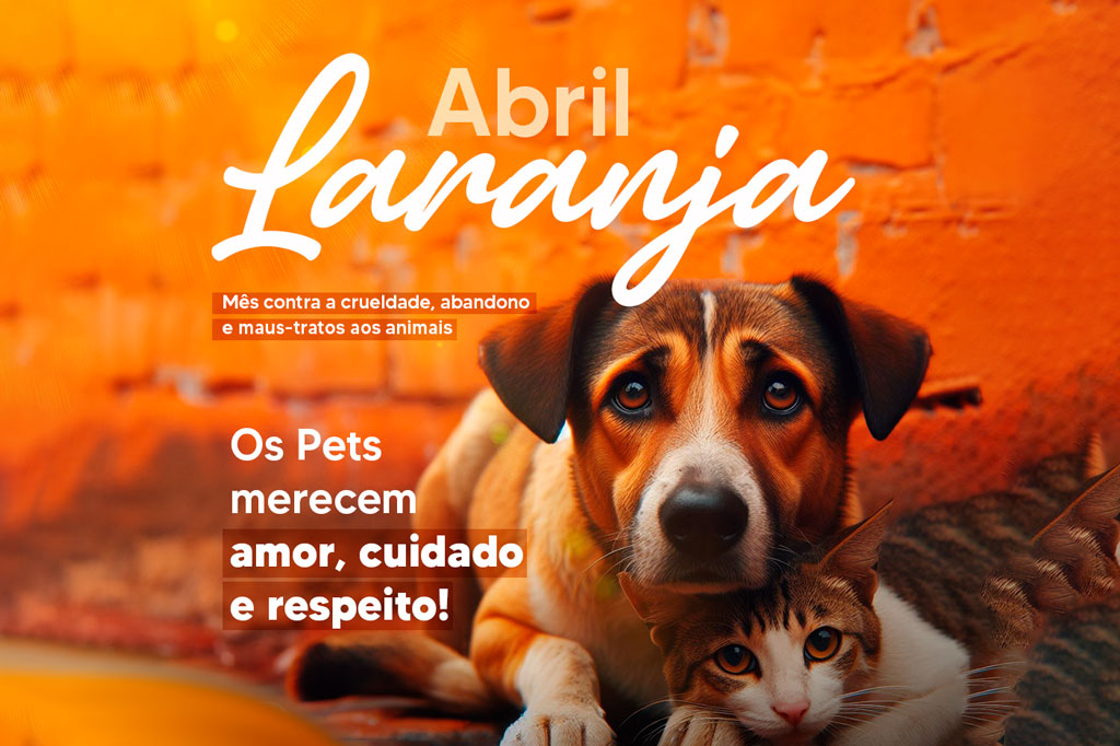 Você está visualizando atualmente Abril Laranja reforça importância da prevenção contra a crueldade animal