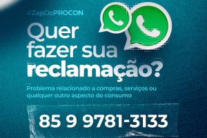 Leia mais sobre o artigo Procon Maracanaú disponibiliza atendimento de forma interativa e gratuita via WhatsApp