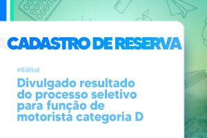 Leia mais sobre o artigo Prefeitura divulga resultado do processo seletivo para função de motorista categoria D