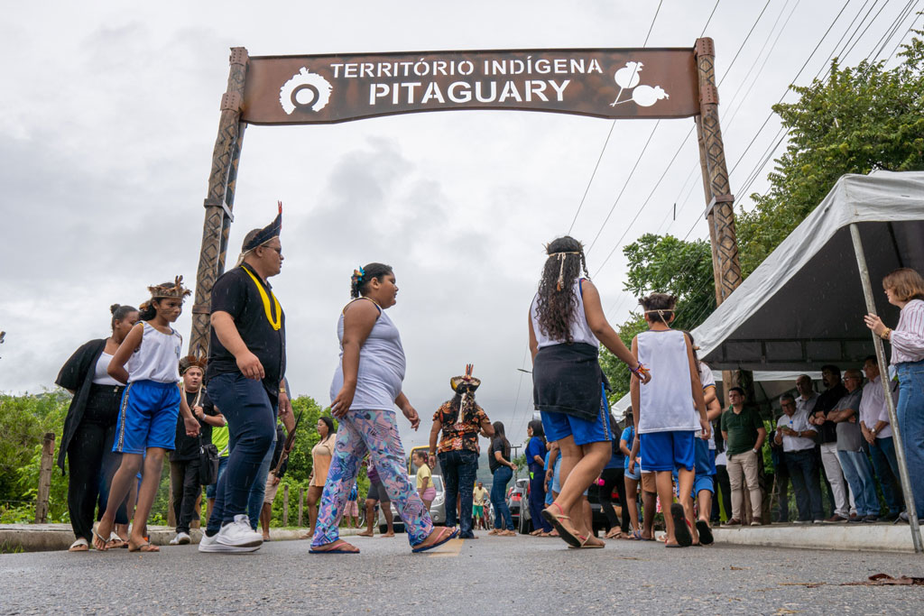 Você está visualizando atualmente Prefeitura inaugura Portal de Identificação do Território Indígena Pitaguary