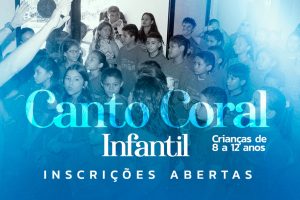 Leia mais sobre o artigo Secult abre inscrições para curso de Canto Coral Infantil